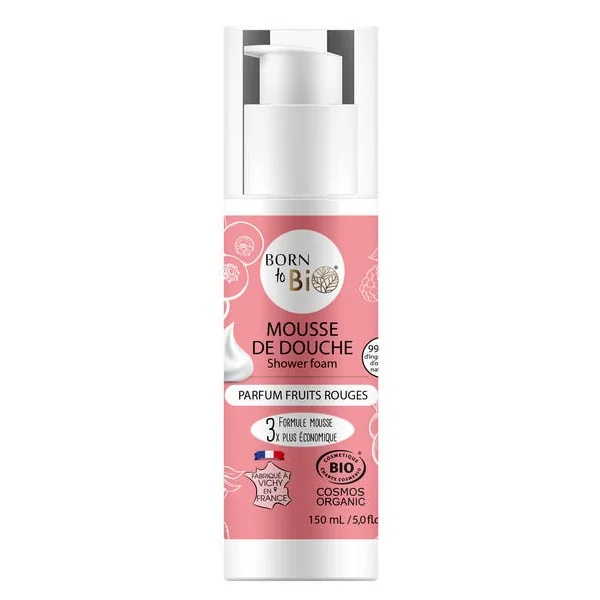 Mousse de douche fruits rouges 150ml
