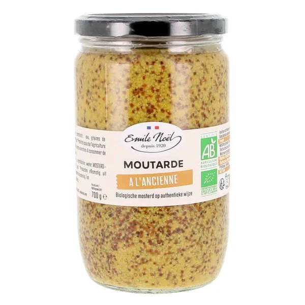 Moutarde a l'ancienne bio 700g