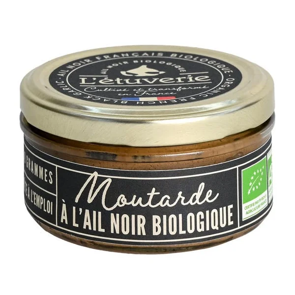 Moutarde à l'ail noir 150g