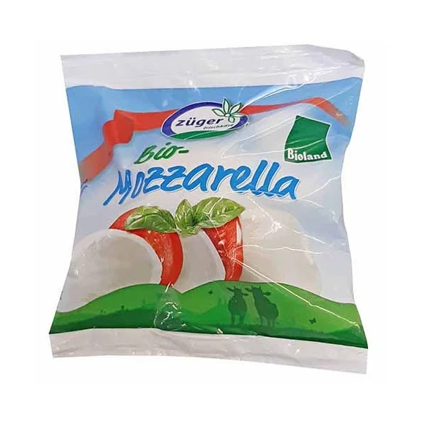 Mozzarella boule lait pasteurisé 19% MG 125g net égoutté