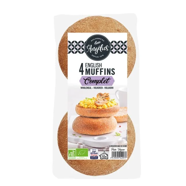 Muffins anglais complet (4) 240g