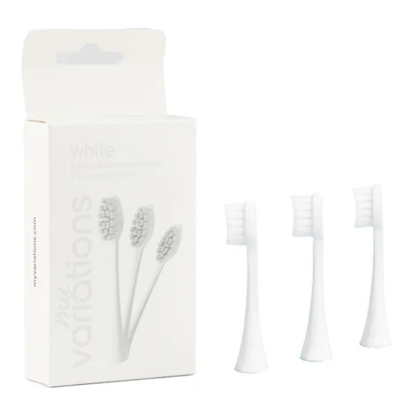 My Variations Têtes de brosse à dents électrique Souples BLANC