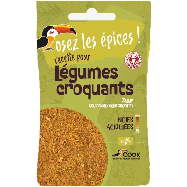 Mélange légumes croquants 18g