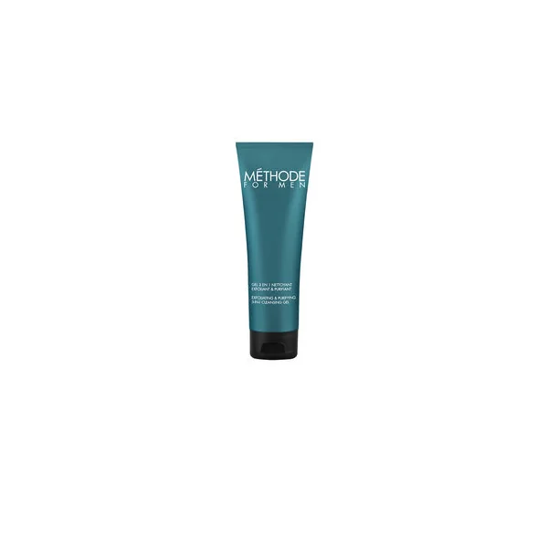 MÉTHODE FOR MEN Gel 3en1 Nettoyant Exfoliant&Purifiant