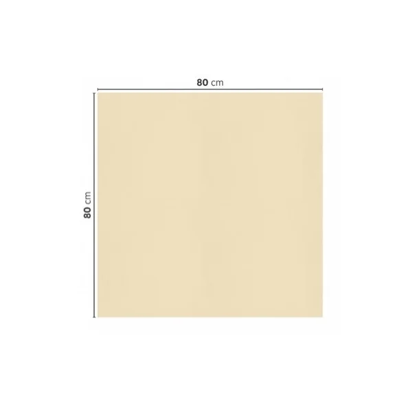 NAPPE COUPÉES PLIÉES IVOIRE 80X80CM AIRLAID voie sèche