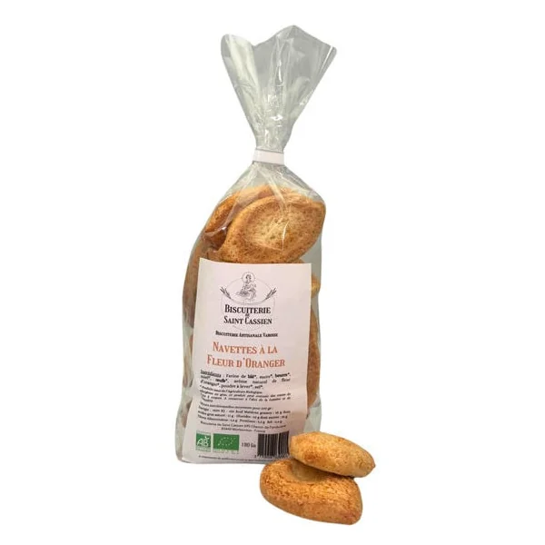 Navettes à la fleur d'oranger 180g