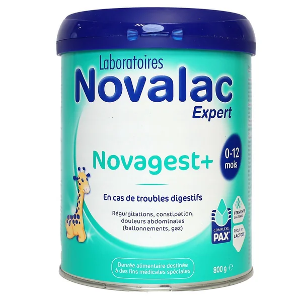 Novalac Expert Novagest+ lait troubles digestifs 0-12 mois 800g