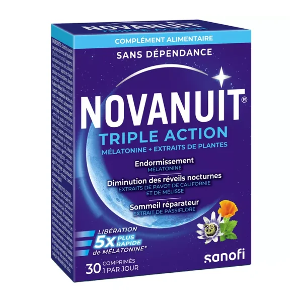 Novanuit sommeil 30 comprimés