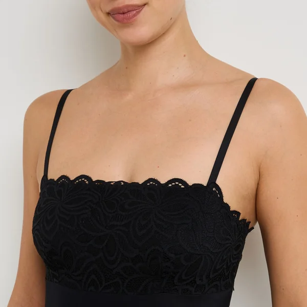 NUISETTE BANDEAU DENTELLE NOIR