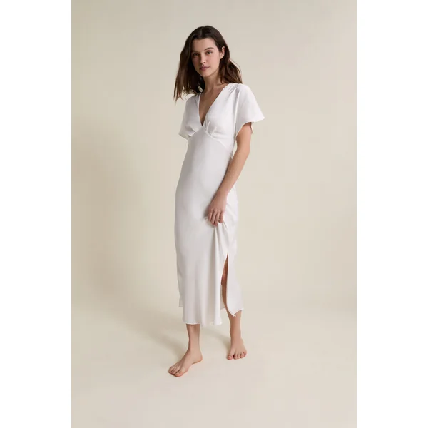 Nuisette longue satinée