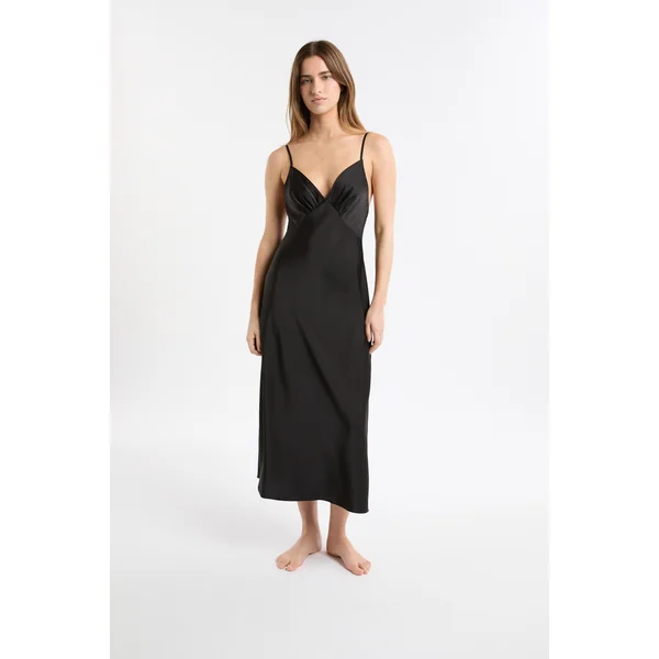 Nuisette longue satinée