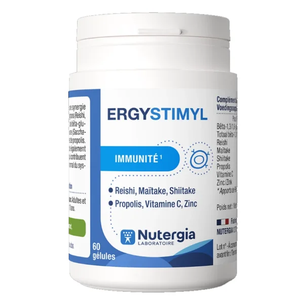 Nutergia Ergystimyl Immunité 60 gélules