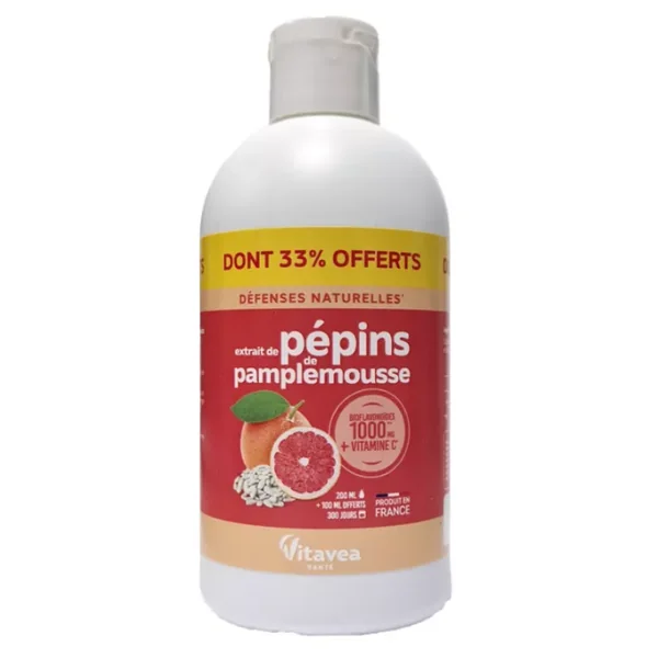 Nutrisante Extraits de pépins de pamplemousse défenses naturelles 50ml