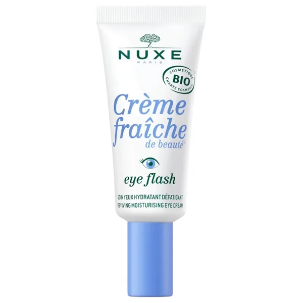 Nuxe Crème Fraîche Eye Flash soin yeux hydratant Bio 15 ml