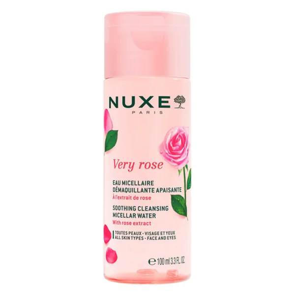 Nuxe Very Rose eau micellaire démaquillante apaisante 100ml