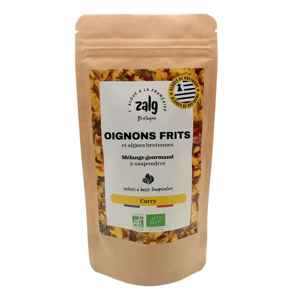 Oignons frits aux algues et au curry 70g