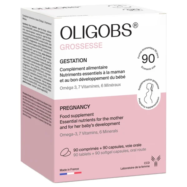 Oligobs Grossesse 90 Comprimés + 90 Capsules