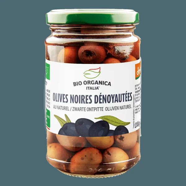 Olives Noires Dénoyautées Nature