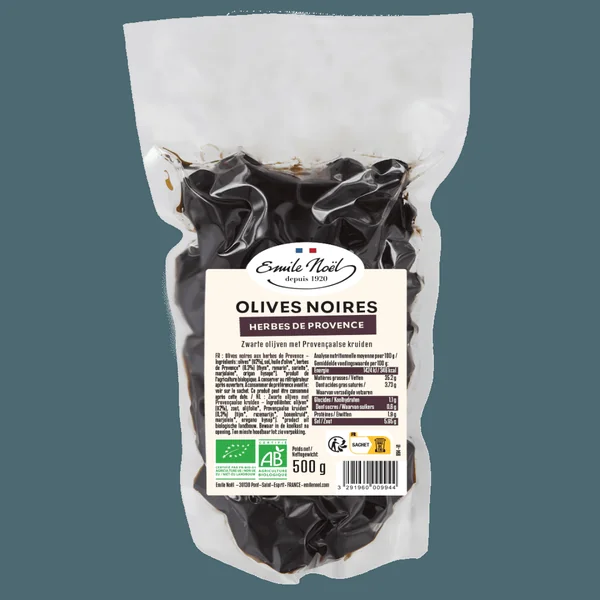 Olives Noires Herbes Provence