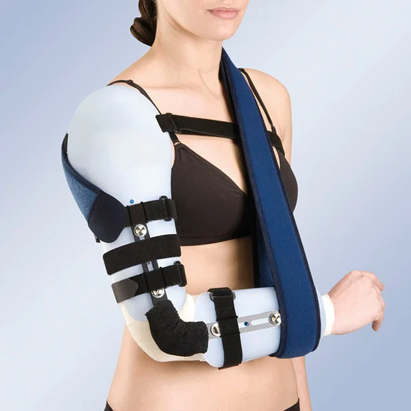 Orthèse articulée de coude thermoformable