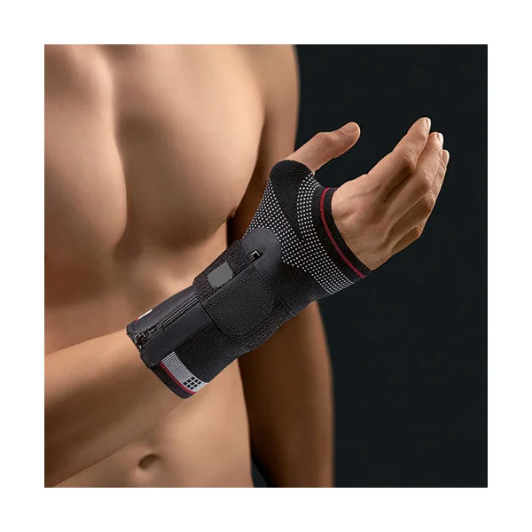 Orthèse de maintien du poignet base du pouce ouverture zip