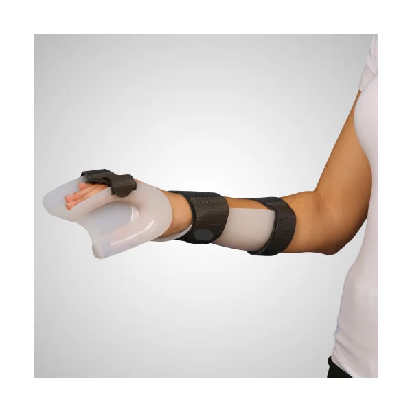 Orthèse de repos poignet main doigts pouce thermoformée