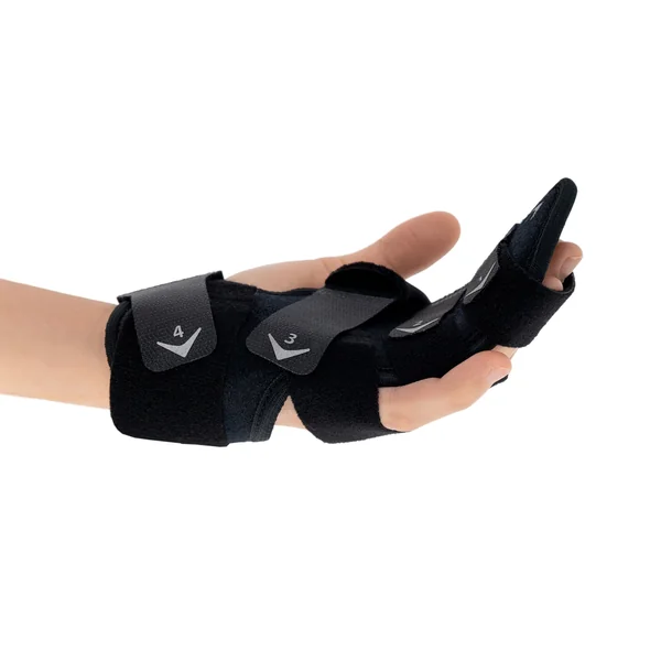 Orthèse de repos poignet main doigts sans pouce