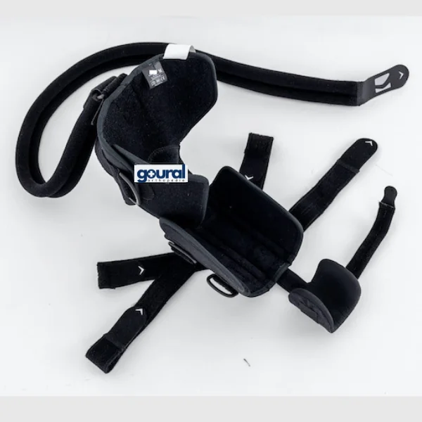 Orthèse d'immobilisation du coude et soutien de la main amovible ElbowHandSplint