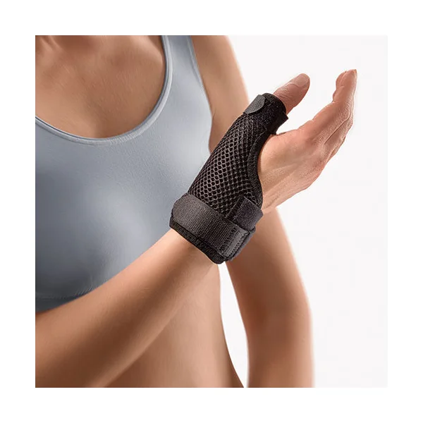 Orthèse d'immobilisation du pouce RhizoSoft courte (MP) poignet maintenu