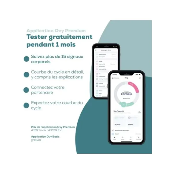 OT 30 Thermomètre Basal pour la grossesse ou le suivi du cycle