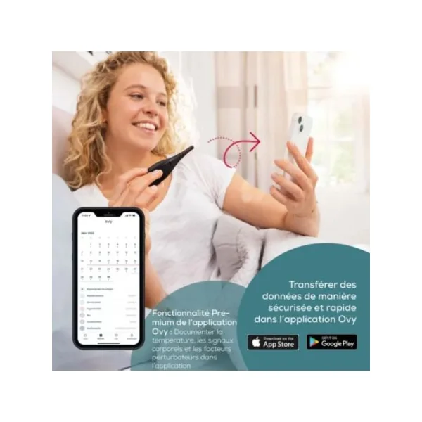 OT 30 Thermomètre Basal pour la grossesse ou le suivi du cycle