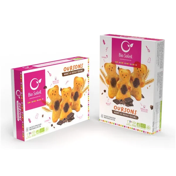 Ourson marbré chocolat (6) 150g