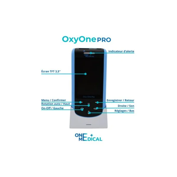 Oxymètre de pouls Oxy One Pro
