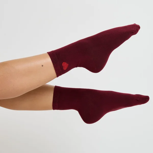 PAIRE DE CHAUSSETTES MULTICO ROUGE