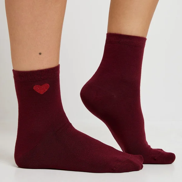 PAIRE DE CHAUSSETTES MULTICO ROUGE