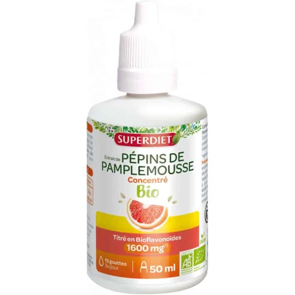 Pamplemousse extrait 1600mg bio 50ml