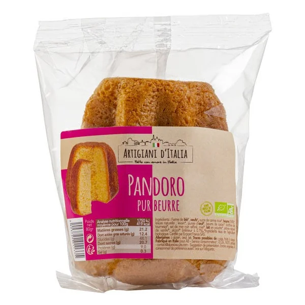 Pandoro pur beurre 80g