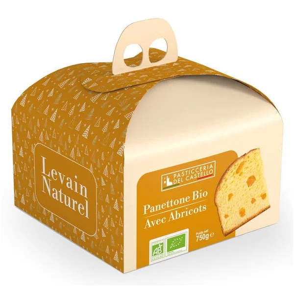Panettone abricot 750g