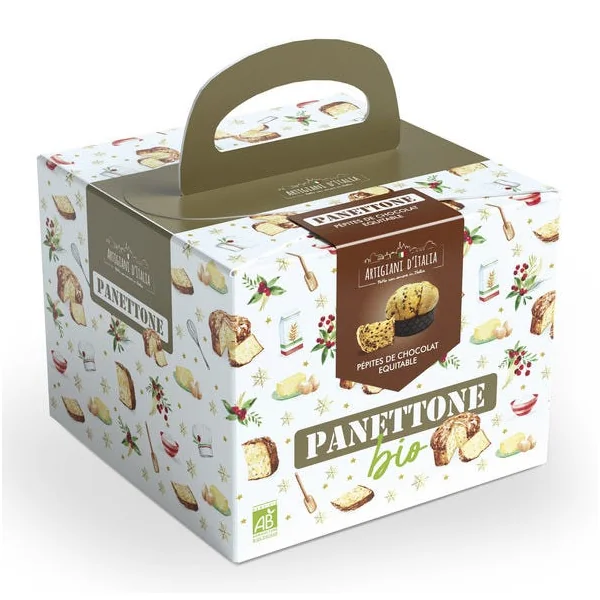 Panettone aux pépites de chocolat 500g