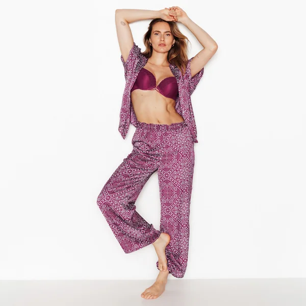 PANTALON 7/8 MULTICO ROSE