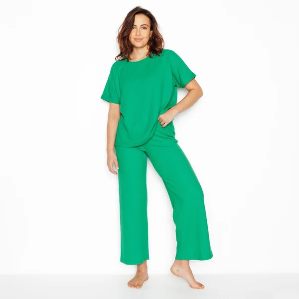 PANTALON 7/8eme VERT