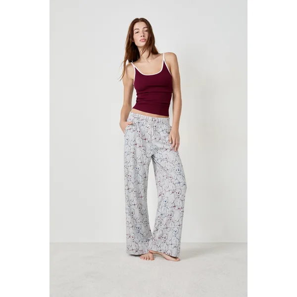 Pantalon de pyjama avec imprimés