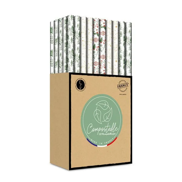 Papier cadeau rouleau 3 motifs 0.70x2m (3)