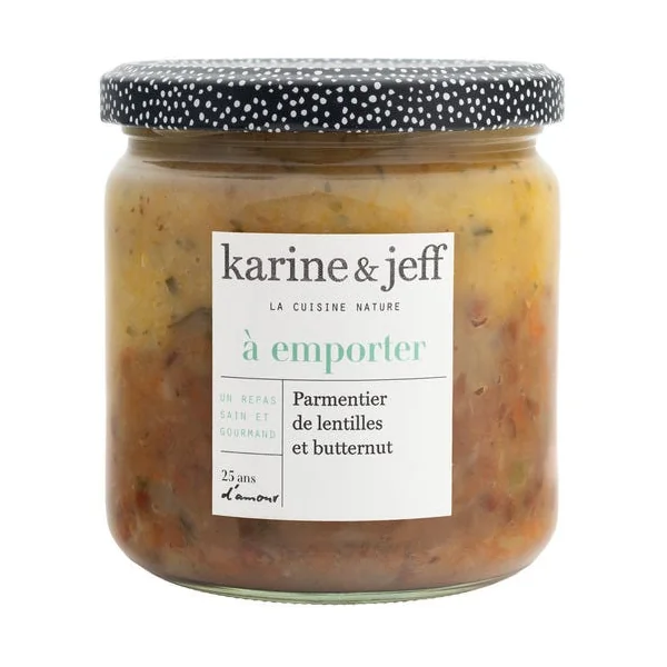 Parmentier lentille butternut 350g