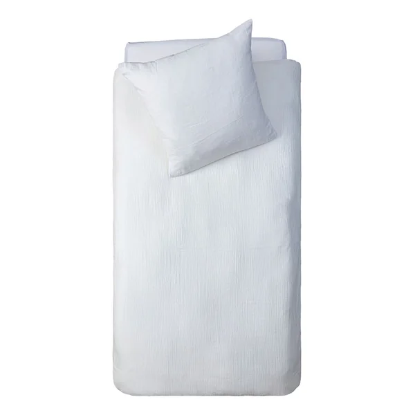 Parure de lit en gaze de coton blanc 140x200cm