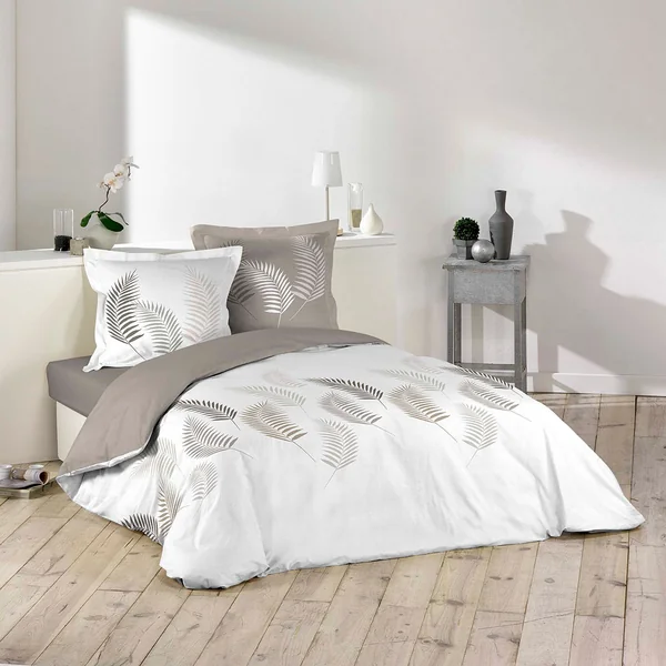 Parure housse de couette coton GOYAVE 220x240cm