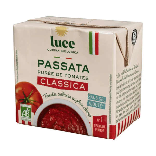Passata brique bio Luce 500g