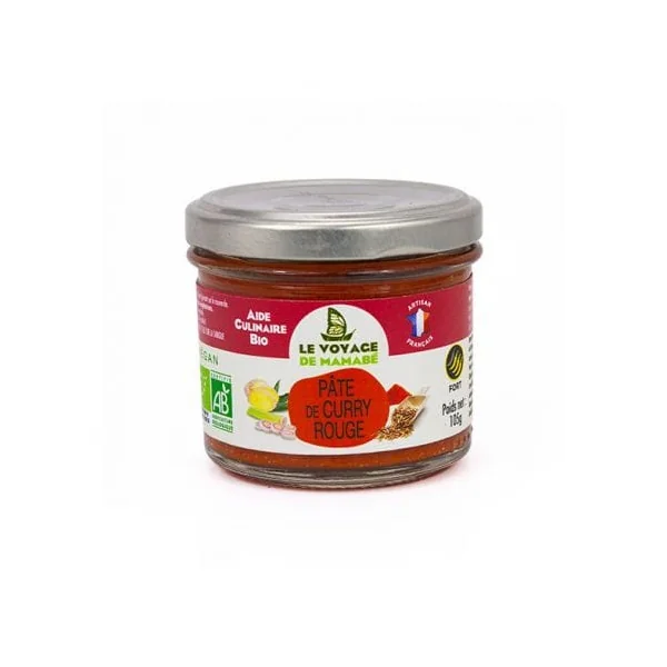 Pate de curry rouge 105g