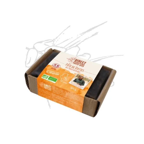 Pate de dattes de tunisie 500g
