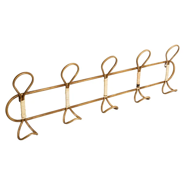 Patère métal 5 crochets 78x24x7.5cm